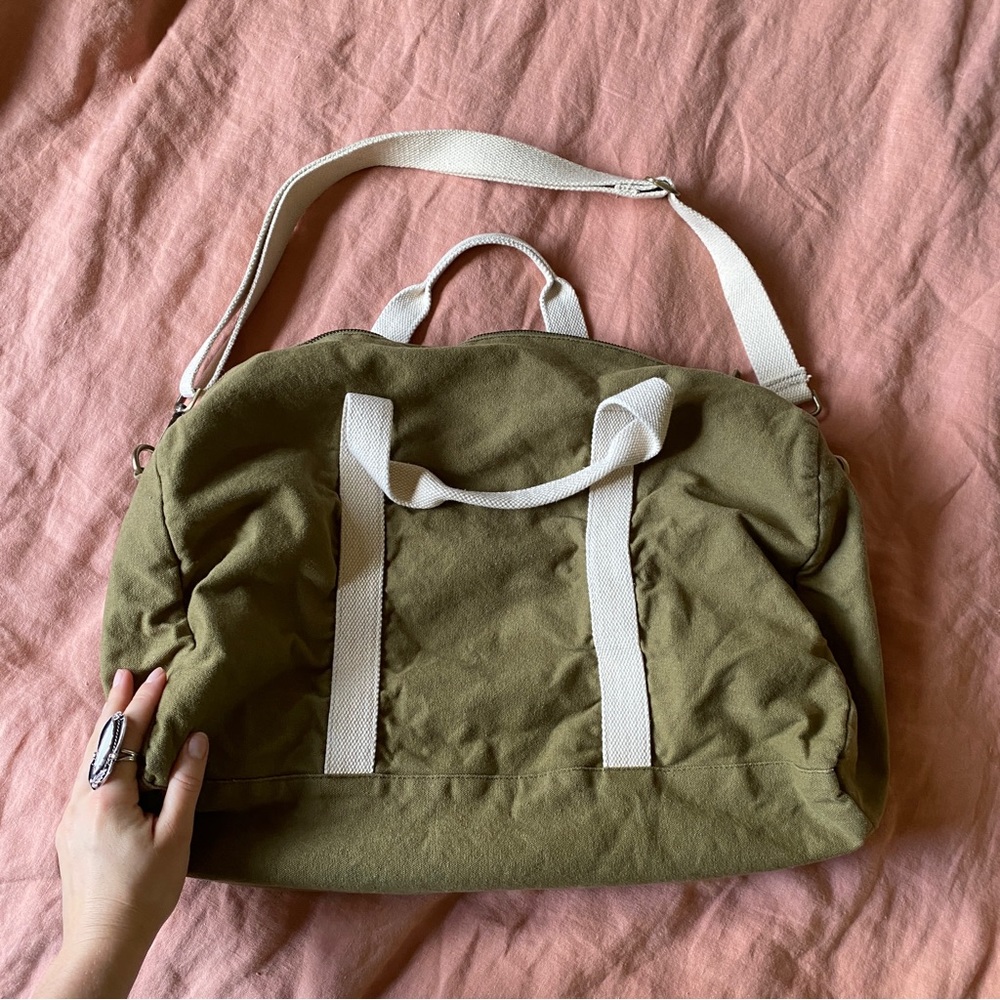 Known Supply Green Duffle Bag